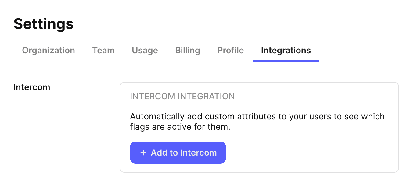 Add to intercom screenshot