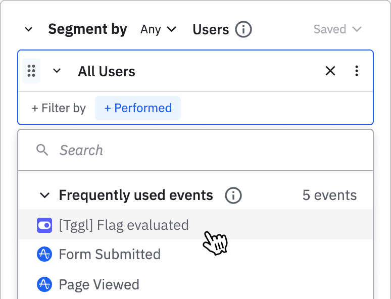 Segment users in amplitude