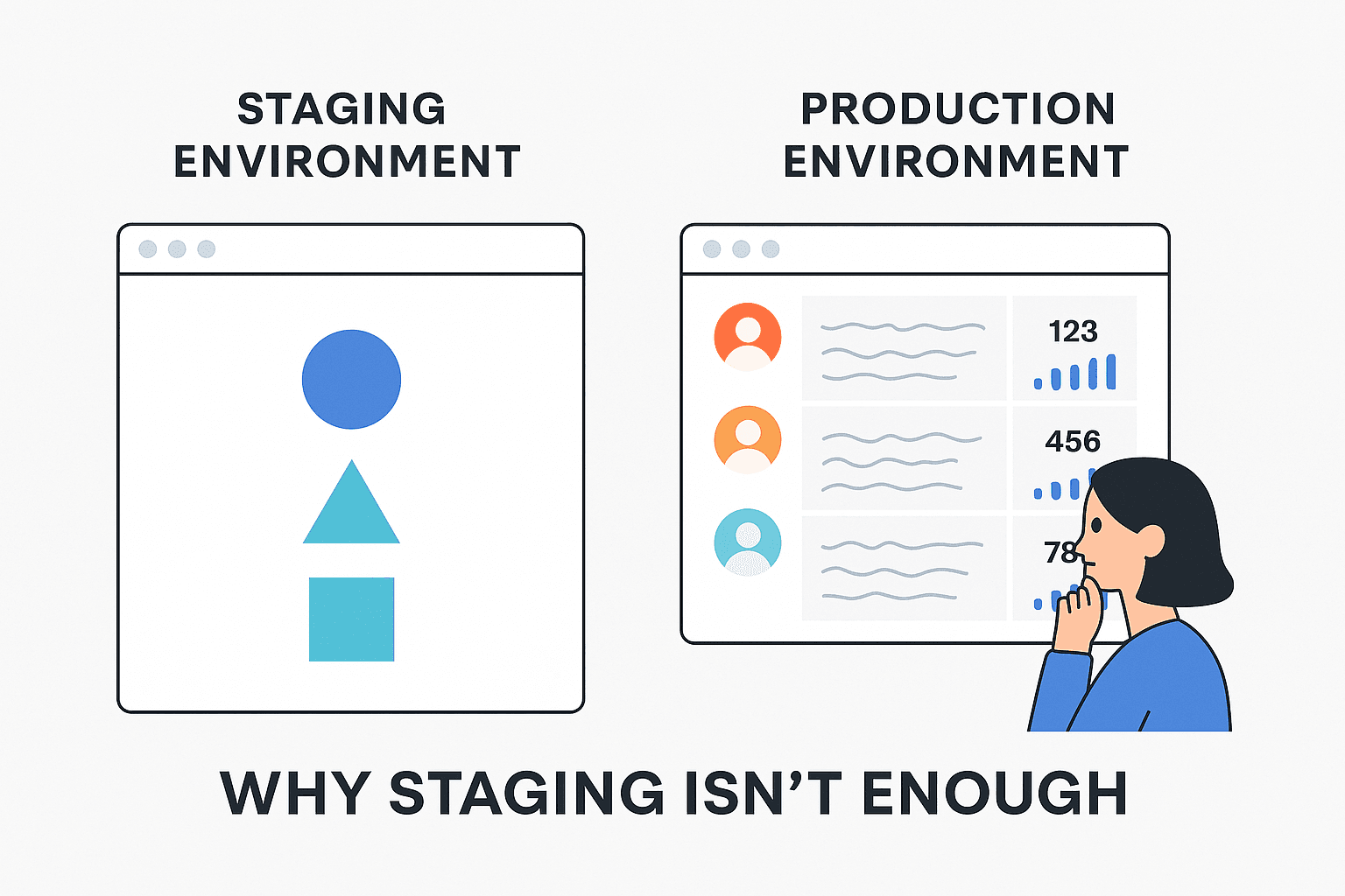 Staging vs production