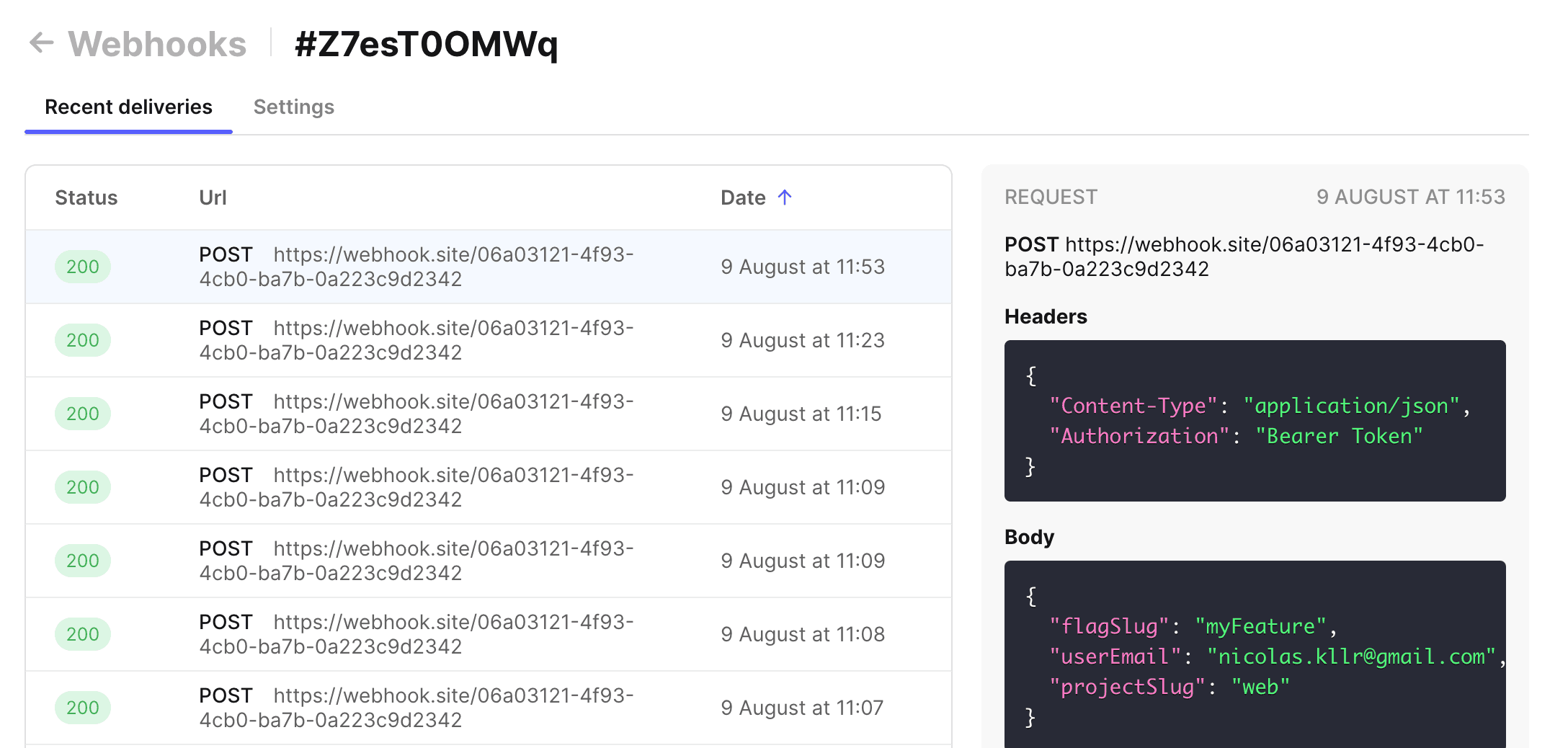 Webhook runs 2x